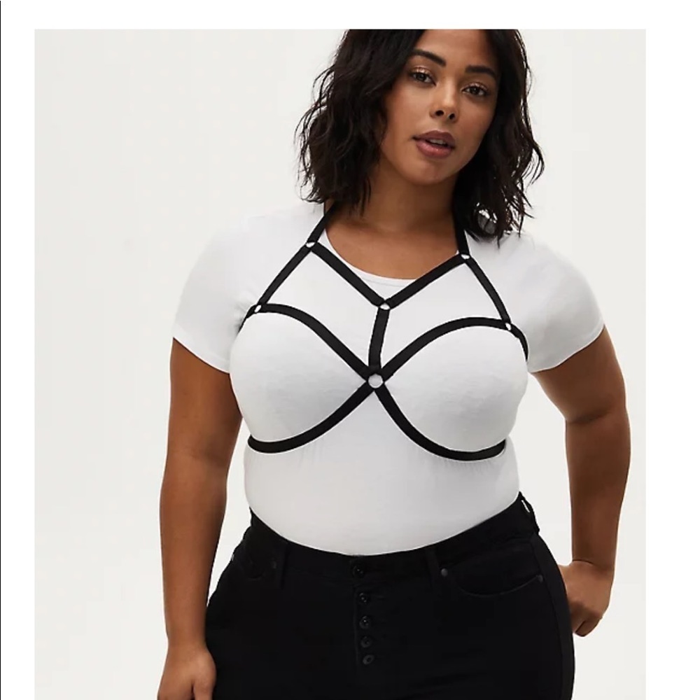TORRID NWT BLACK STRAPPY HARNESS